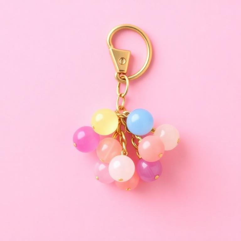Bubble Charm Key Chain
